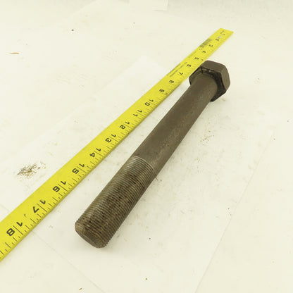 1-1/4"-14 x 9" Forged Steel Specialty Bolt Hex Head Lot Of 16