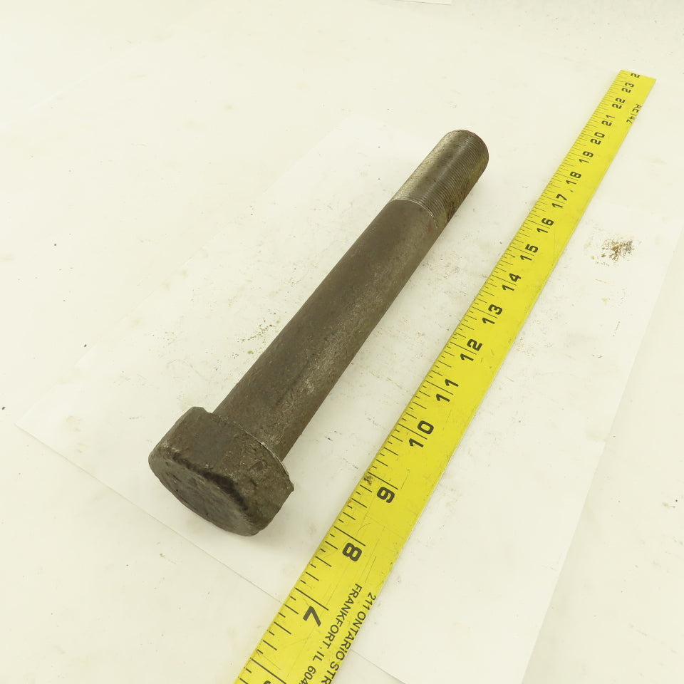 1-1/4"-14 x 9" Forged Steel Specialty Bolt Hex Head Lot Of 16