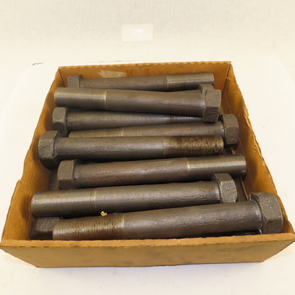 1-1/4"-14 x 9" Forged Steel Specialty Bolt Hex Head Lot Of 16