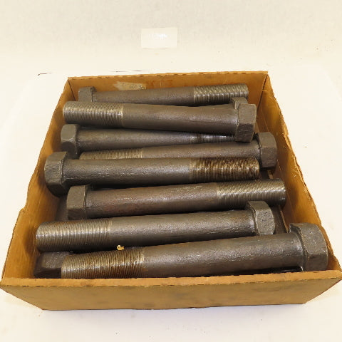 1-1/4"-14 x 9" Forged Steel Specialty Bolt Hex Head Lot Of 16