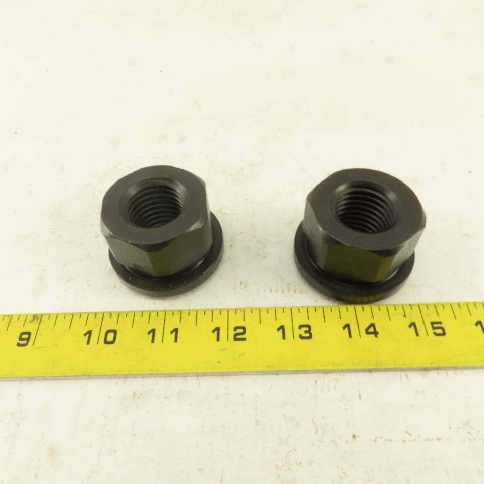 1"-8 Flange Spherical Hold Down Clamp Nut Lot Of 2