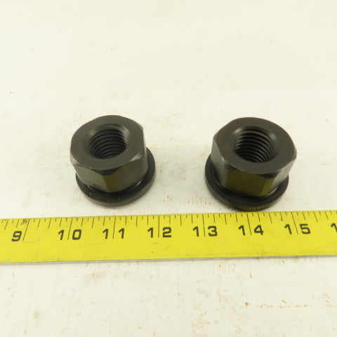 1"-8 Flange Spherical Hold Down Clamp Nut Lot Of 2