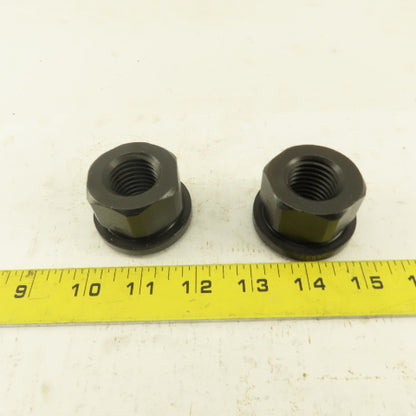 1"-8 Flange Spherical Hold Down Clamp Nut Lot Of 2