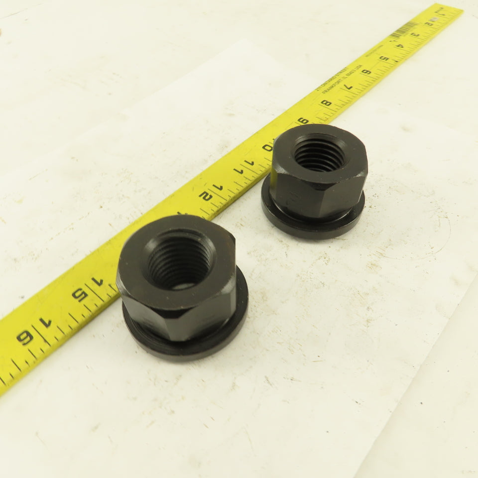 1"-8 Flange Spherical Hold Down Clamp Nut Lot Of 2