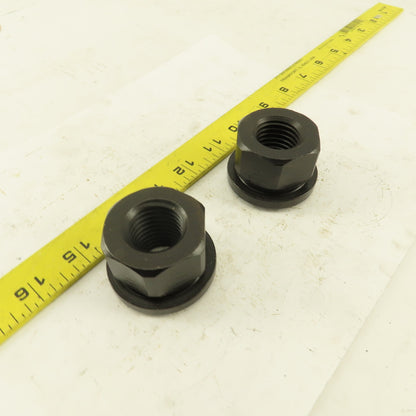 1"-8 Flange Spherical Hold Down Clamp Nut Lot Of 2