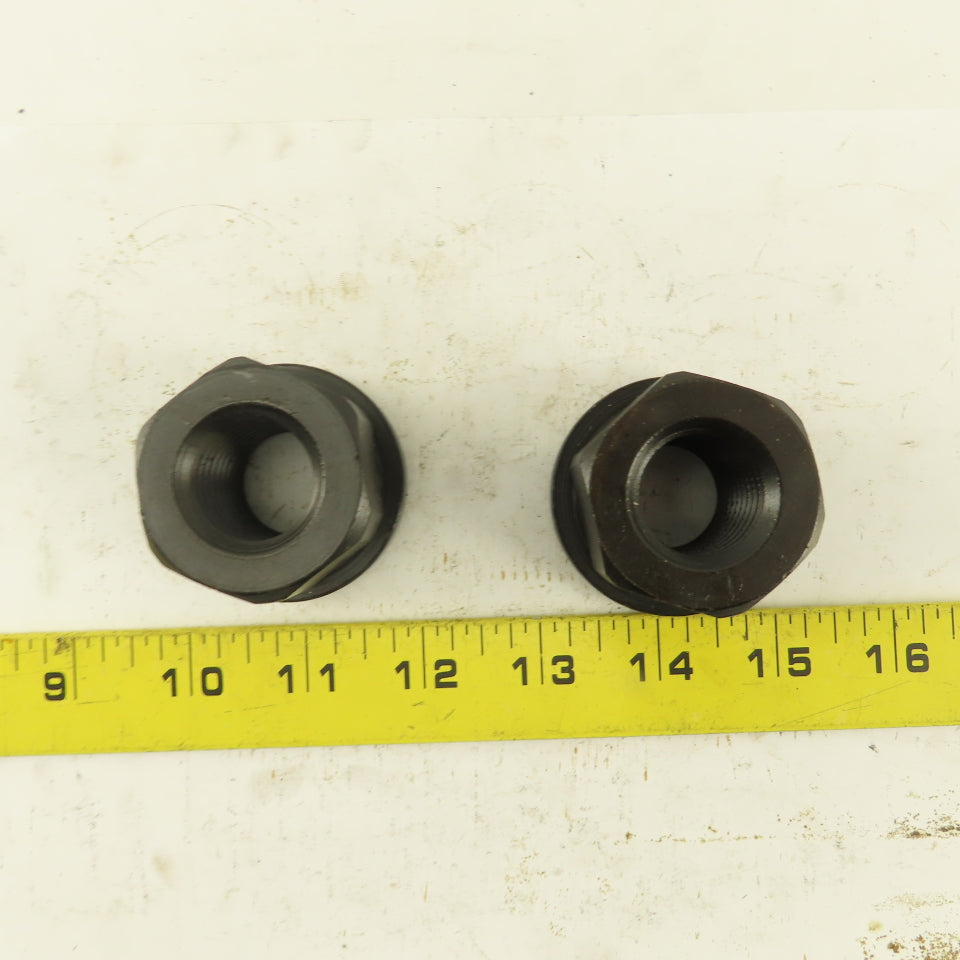 1"-8 Flange Spherical Hold Down Clamp Nut Lot Of 2