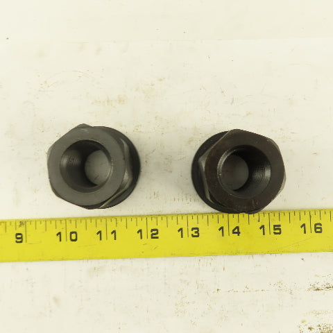 1"-8 Flange Spherical Hold Down Clamp Nut Lot Of 2