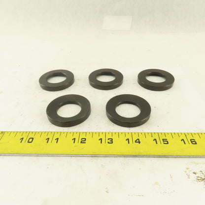 1" Spherical Hold Down Clamp Washer Bottom Only Lot Of 5
