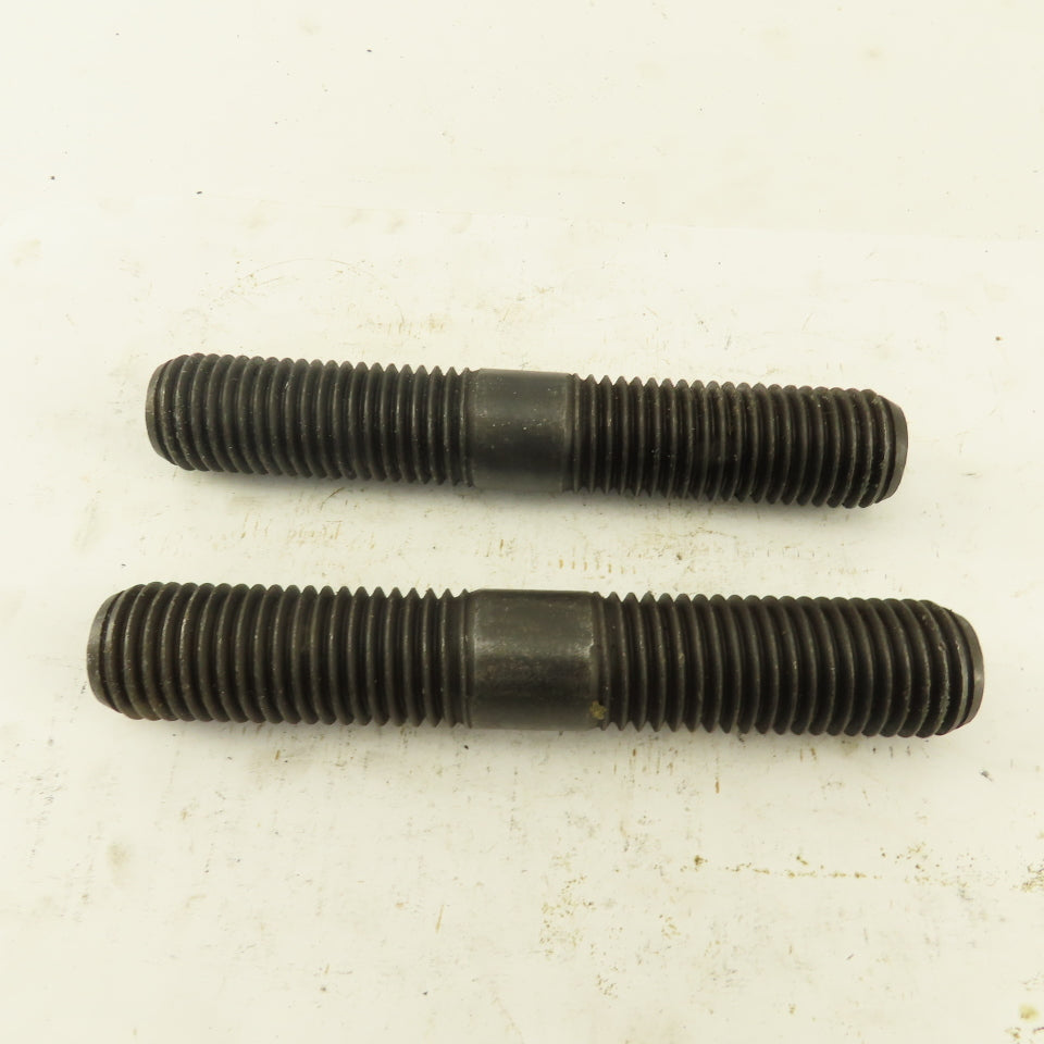 1"-8 x 6" Double Ended Threaded Stud Center Flats Lot Of 2