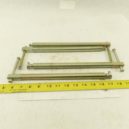 Carr Lane 312BLT Quick Acting Screw Clamp Sliding Bar Handle AS/IS Lot Of 4