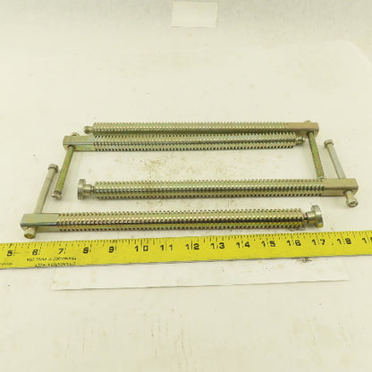 Carr Lane 312BLT Quick Acting Screw Clamp Sliding Bar Handle AS/IS Lot Of 4