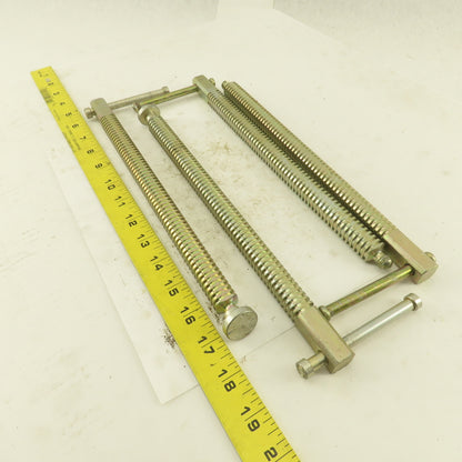 Carr Lane 312BLT Quick Acting Screw Clamp Sliding Bar Handle AS/IS Lot Of 4