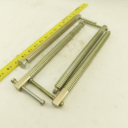 Carr Lane 312BLT Quick Acting Screw Clamp Sliding Bar Handle AS/IS Lot Of 4