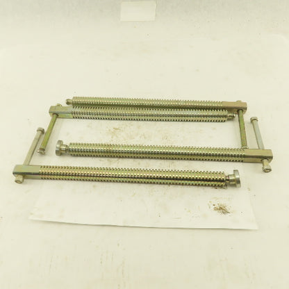 Carr Lane 312BLT Quick Acting Screw Clamp Sliding Bar Handle AS/IS Lot Of 4