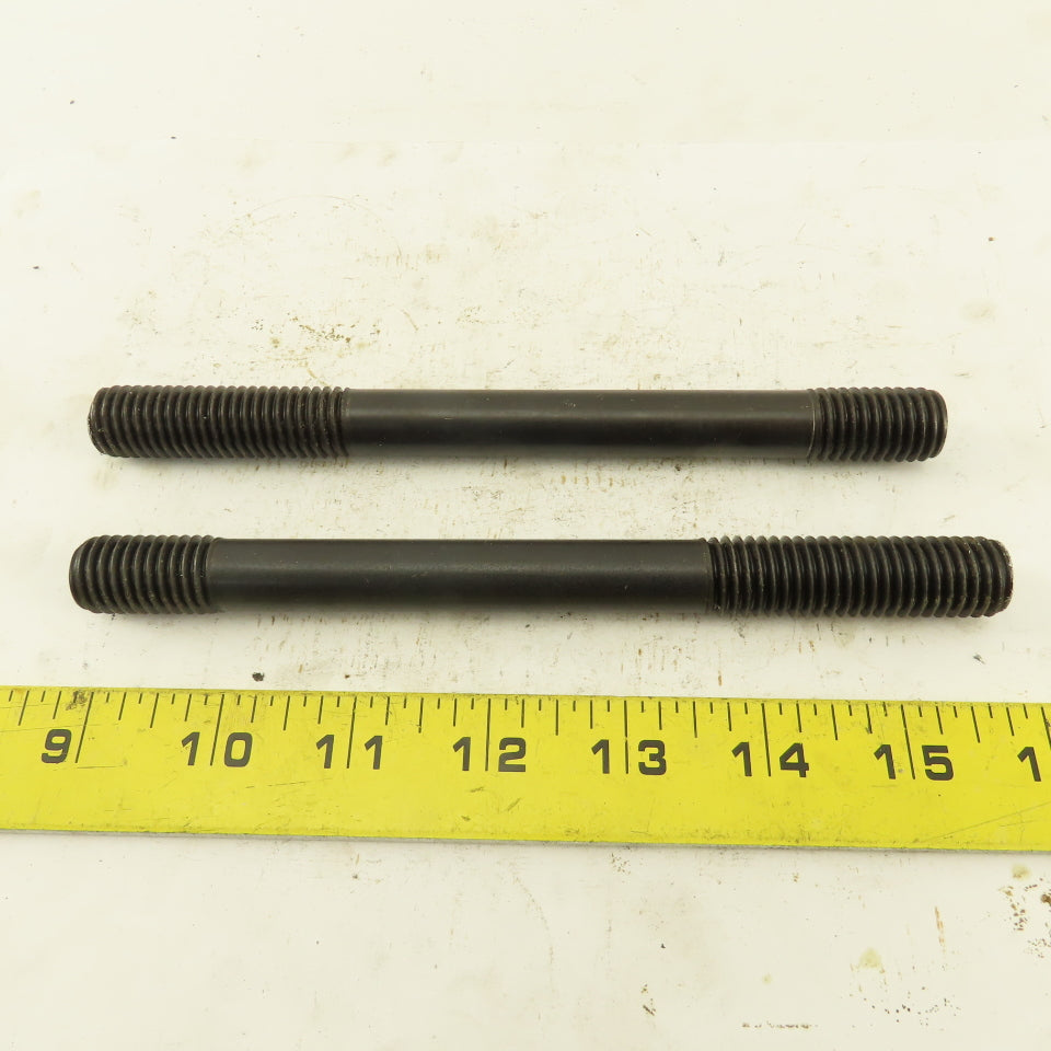 5/8"-11 x 7" Double Ended Threaded Stud 2" x 1" Thread Length Lot Of 2