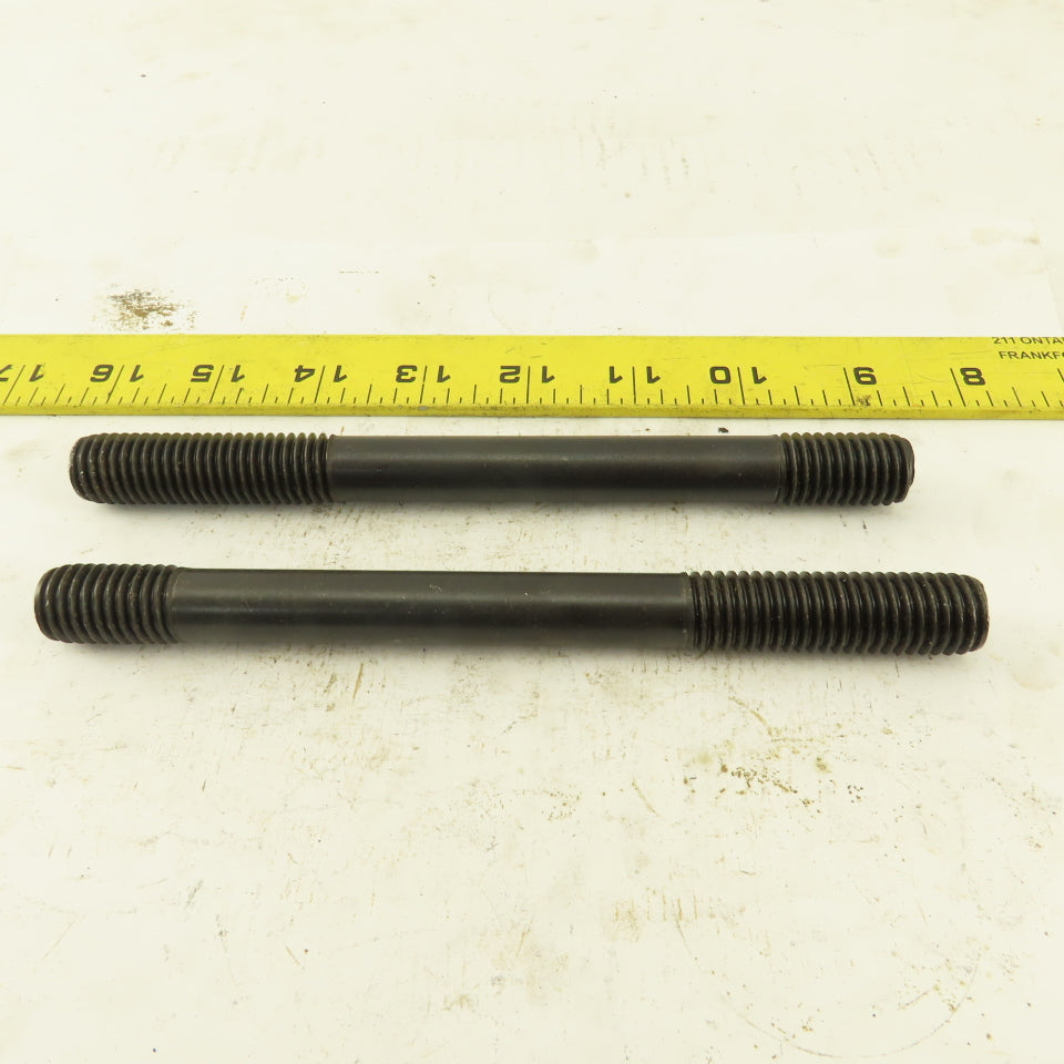 5/8"-11 x 7" Double Ended Threaded Stud 2" x 1" Thread Length Lot Of 2