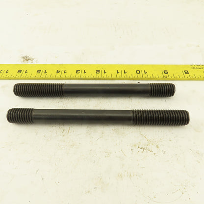 5/8"-11 x 7" Double Ended Threaded Stud 2" x 1" Thread Length Lot Of 2