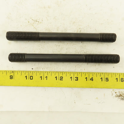 5/8"-11 x 7" Double Ended Threaded Stud 2" x 1" Thread Length Lot Of 2
