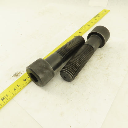 1-1/4"-7 x 5" SHCS Socket Head Cap Screw Lot Of 2