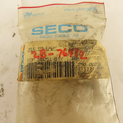 Seco 215.59-692S EDP 50051 Assembly Screw Lot Of 2