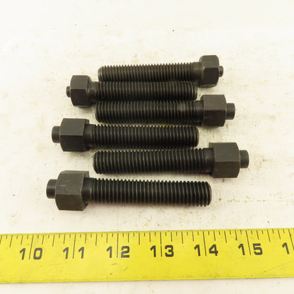 5/8-11 x 3-5/8" Clamp Rest Button Bolt No Jam Nut Lot Of 6