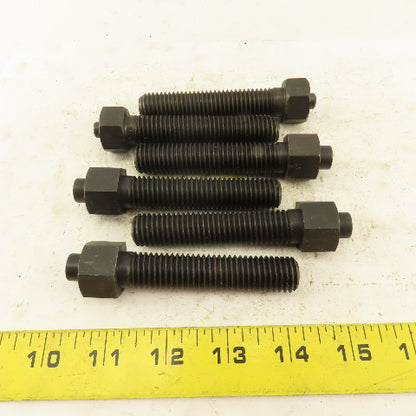 5/8-11 x 3-5/8" Clamp Rest Button Bolt No Jam Nut Lot Of 6