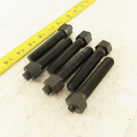 5/8-11 x 3-5/8" Clamp Rest Button Bolt No Jam Nut Lot Of 6