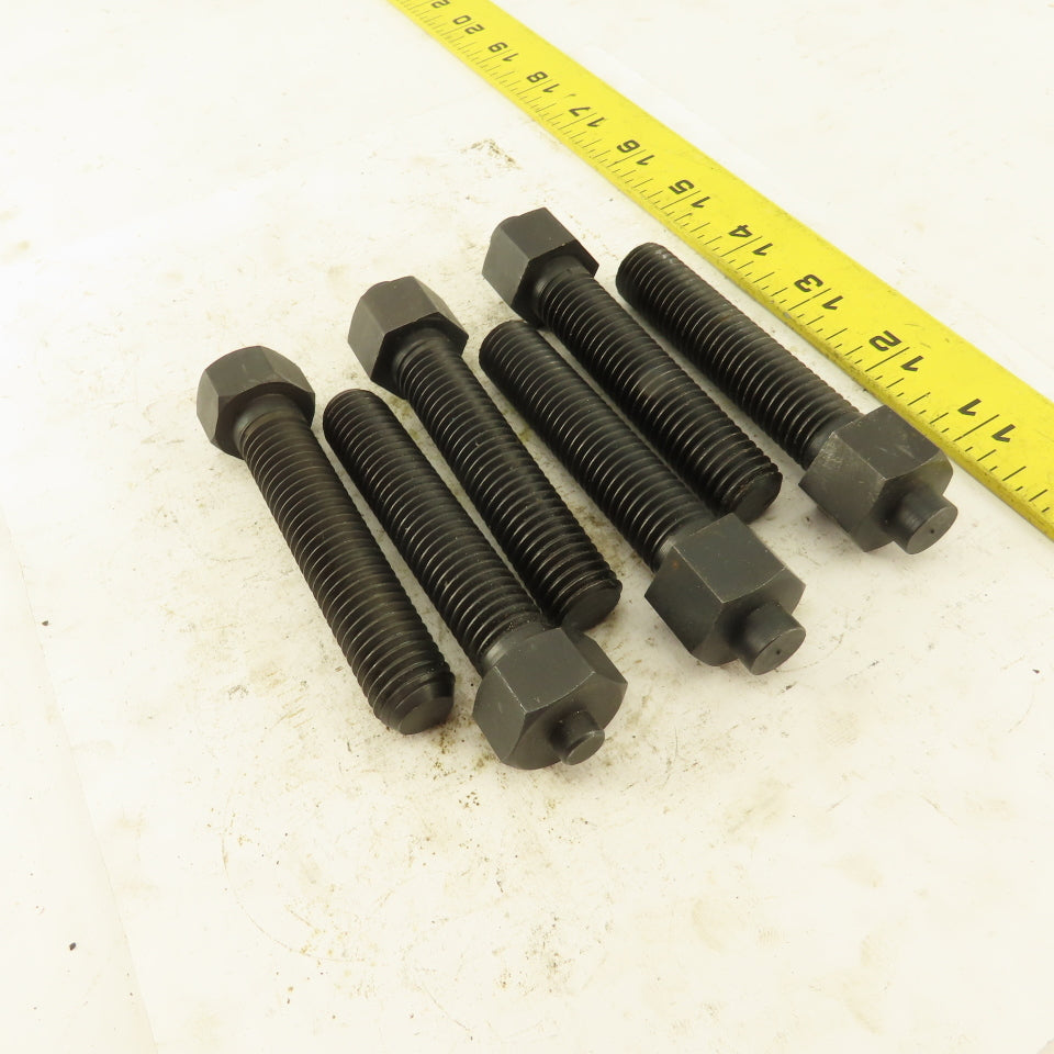 5/8-11 x 3-5/8" Clamp Rest Button Bolt No Jam Nut Lot Of 6