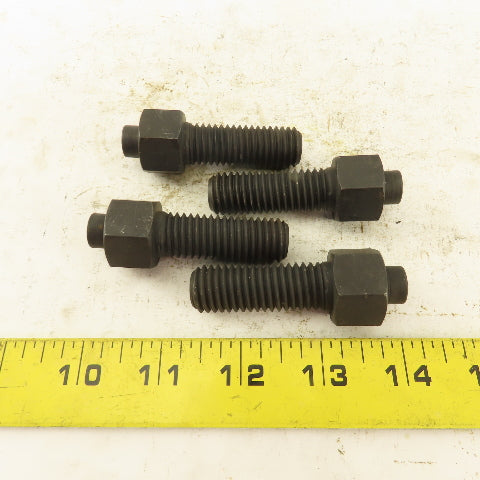 5/8-11 x 2-5/8" Clamp Rest Button Bolt No Jam Nut Lot Of 4