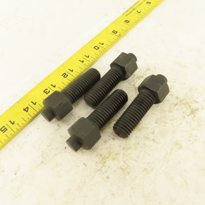 5/8-11 x 2-5/8" Clamp Rest Button Bolt No Jam Nut Lot Of 4