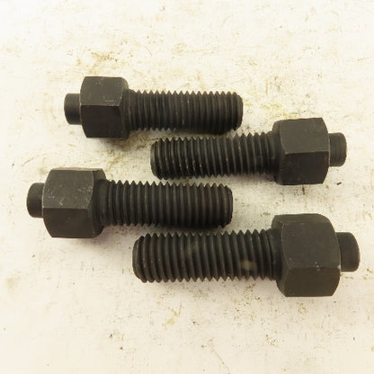 5/8-11 x 2-5/8" Clamp Rest Button Bolt No Jam Nut Lot Of 4