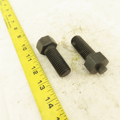 3/4-10 x 2-1/2" Clamp Rest Button Bolt No Jam Nut Lot Of 2