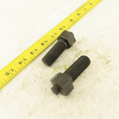 3/4-10 x 2-1/2" Clamp Rest Button Bolt No Jam Nut Lot Of 2