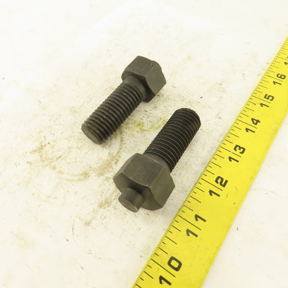 3/4-10 x 2-1/2" Clamp Rest Button Bolt No Jam Nut Lot Of 2