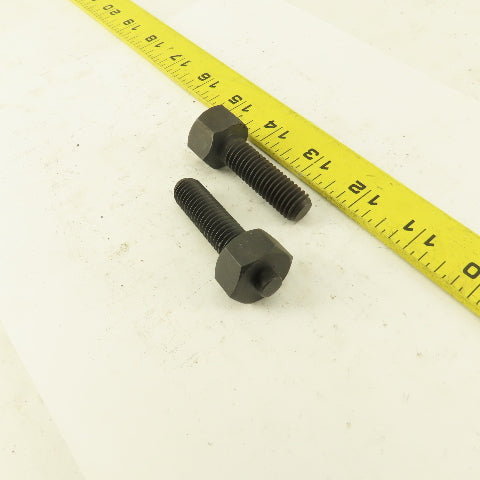 1/2-13 x 2-1/8" Clamp Rest Button Bolt No Jam Nut Lot Of 2