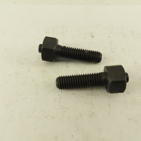 1/2-13 x 2-1/8" Clamp Rest Button Bolt No Jam Nut Lot Of 2