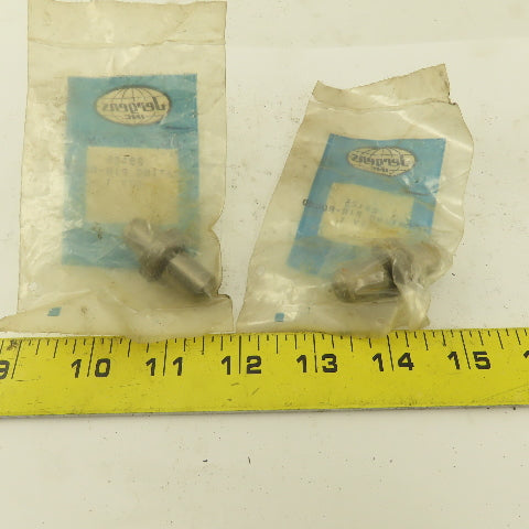 Jergens 29126 1/2" Round Slip Fit Locating Pin Lot Of 2