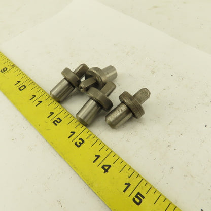 Jergens 29318 Style Relieved Locating Pin 3/8" x 1/2" Slip Fit Lot Of 4