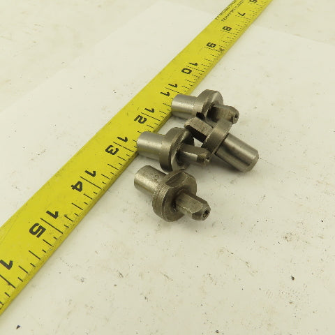 Jergens 29318 Style Relieved Locating Pin 3/8" x 1/2" Slip Fit Lot Of 4