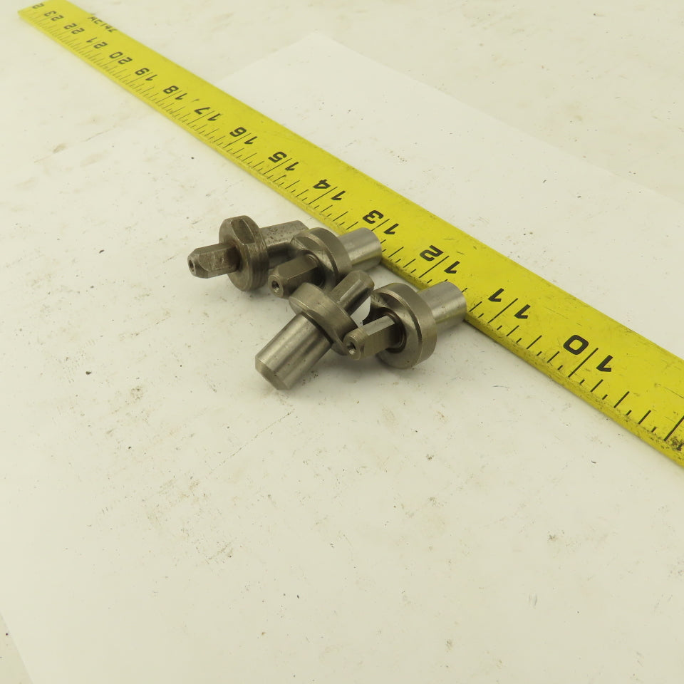 Jergens 29318 Style Relieved Locating Pin 3/8" x 1/2" Slip Fit Lot Of 4