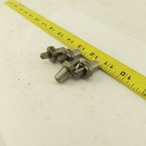 Jergens 29318 Style Relieved Locating Pin 3/8" x 1/2" Slip Fit Lot Of 4