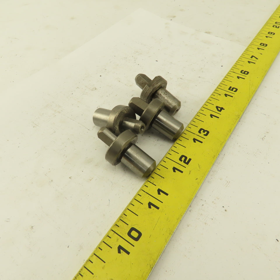 Jergens 29318 Style Relieved Locating Pin 3/8" x 1/2" Slip Fit Lot Of 4