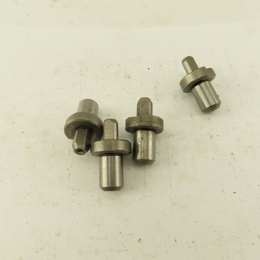 Jergens 29318 Style Relieved Locating Pin 3/8" x 1/2" Slip Fit Lot Of 4