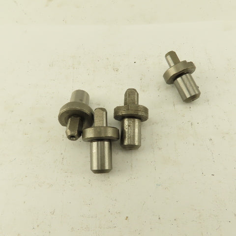 Jergens 29318 Style Relieved Locating Pin 3/8" x 1/2" Slip Fit Lot Of 4