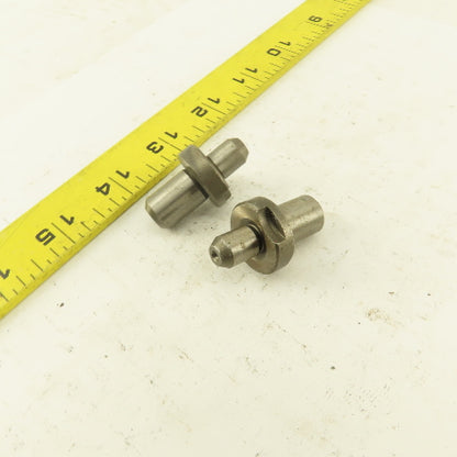 Jergens 29118 Style Round Locating Pin 3/8" x 1/2" Slip Fit Lot Of 2