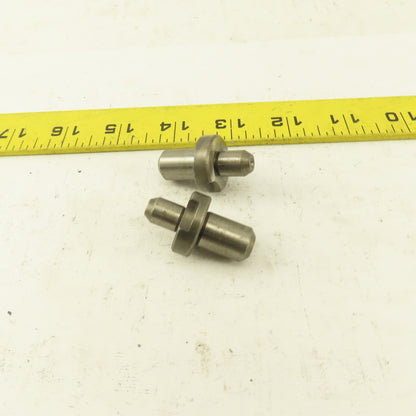 Jergens 29118 Style Round Locating Pin 3/8" x 1/2" Slip Fit Lot Of 2
