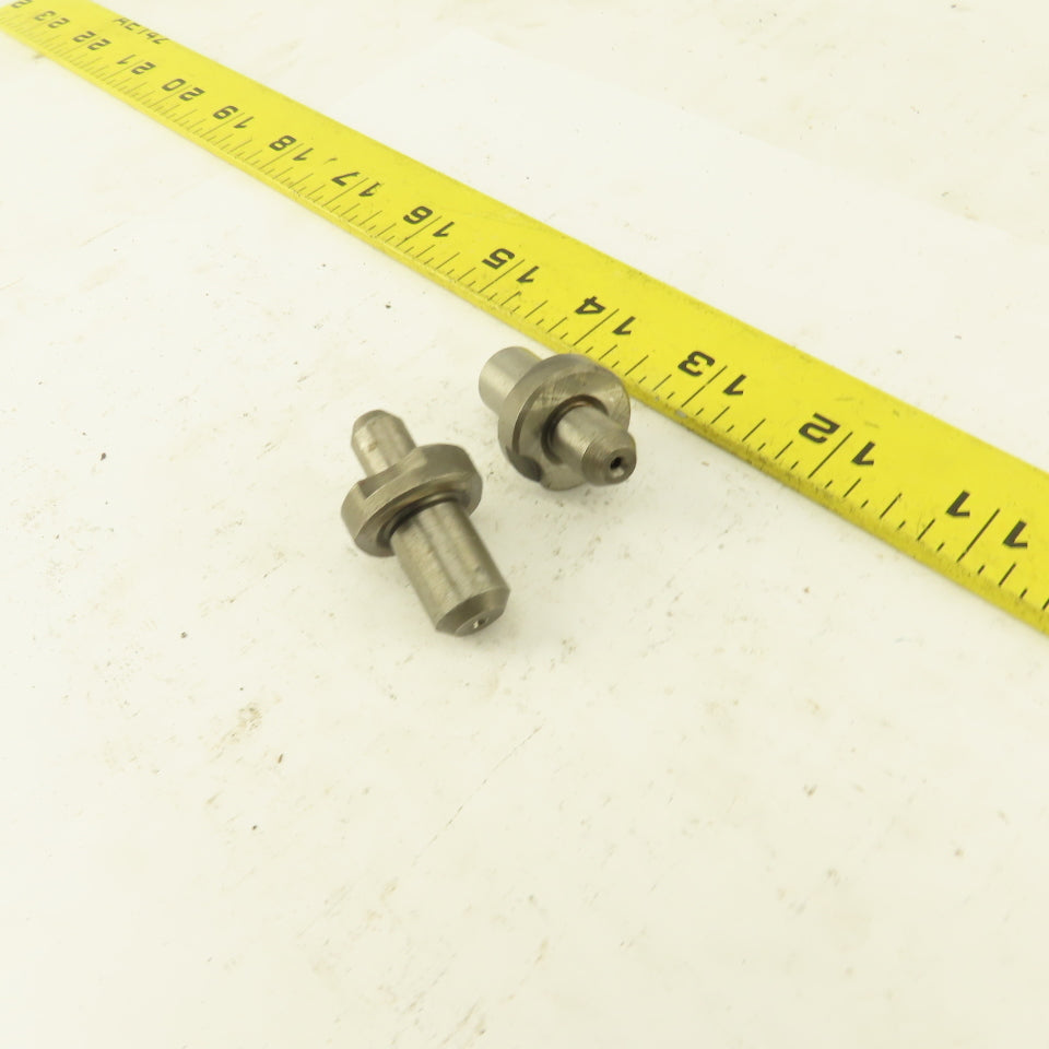 Jergens 29118 Style Round Locating Pin 3/8" x 1/2" Slip Fit Lot Of 2