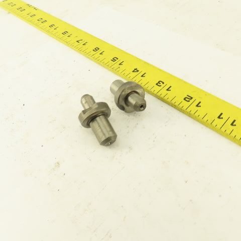 Jergens 29118 Style Round Locating Pin 3/8" x 1/2" Slip Fit Lot Of 2