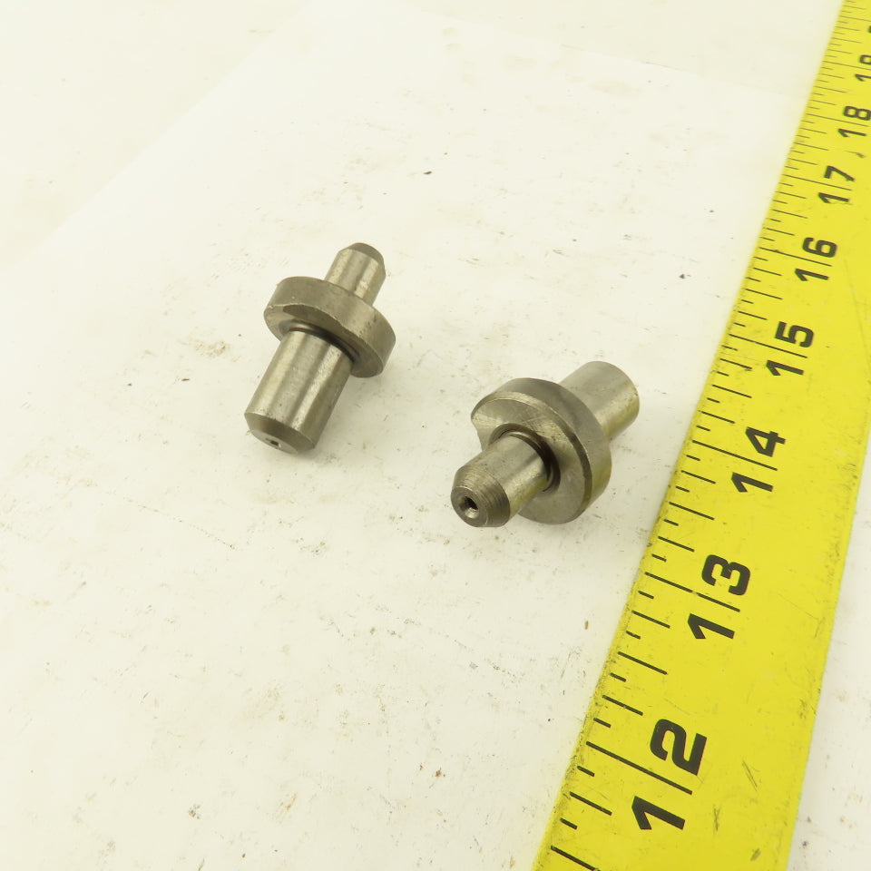 Jergens 29118 Style Round Locating Pin 3/8" x 1/2" Slip Fit Lot Of 2