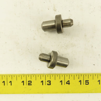 Jergens 29118 Style Round Locating Pin 3/8" x 1/2" Slip Fit Lot Of 2
